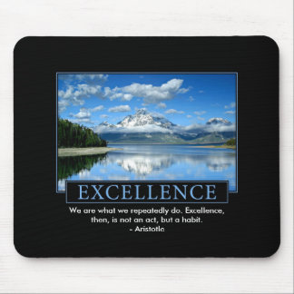 Excellence Inspirational Mouse Pad