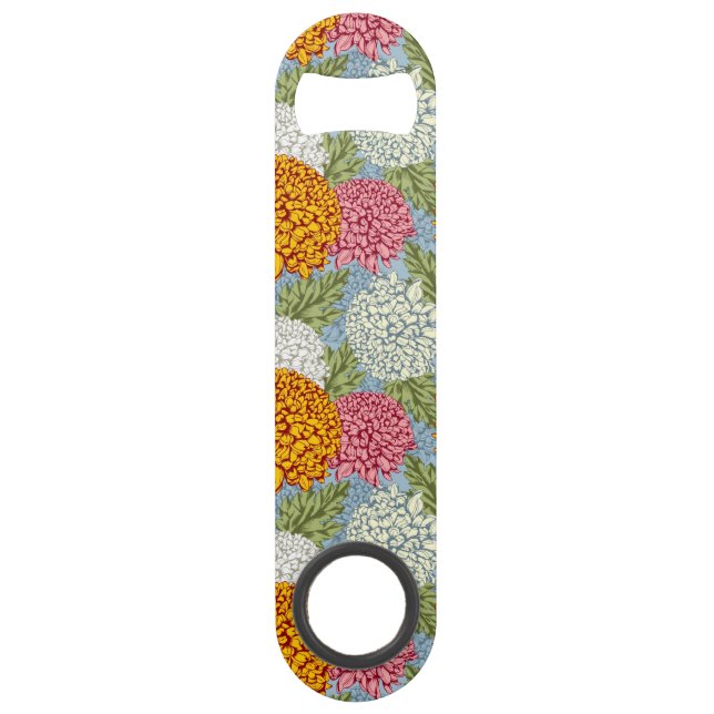 Excellent pattern with chrysanthemums (Front)