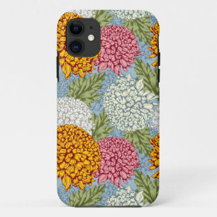 Excellent pattern with chrysanthemums Case-Mate iPhone case