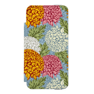 Excellent pattern with chrysanthemums incipio watson™ iPhone 5 wallet case