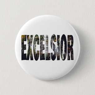 Excelsior 6 Cm Round Badge