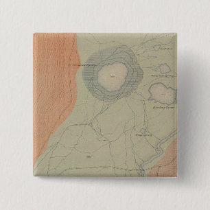 Excelsior Geyser Basin 15 Cm Square Badge