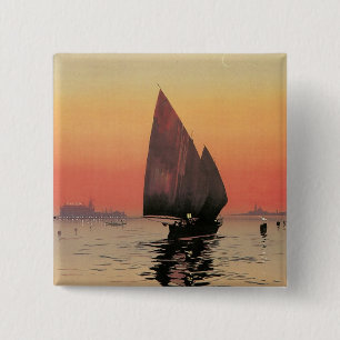 Excelsior Palace Hotel: Venise-Lido 15 Cm Square Badge