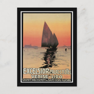 Excelsior Palace Hotel: Venise-Lido Postcard