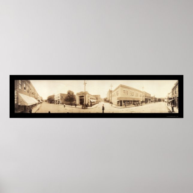 Excelsior Springs, MO Photo 1909 Poster (Front)