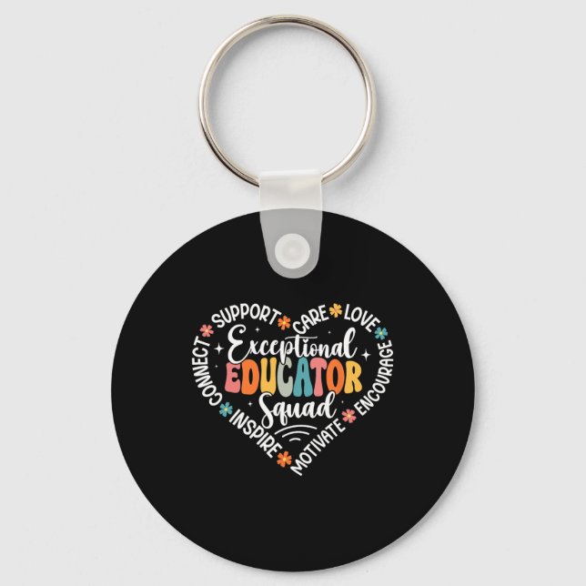 Exceptional Educator Squad Appreciation Week Ck To Key Ring (Front)