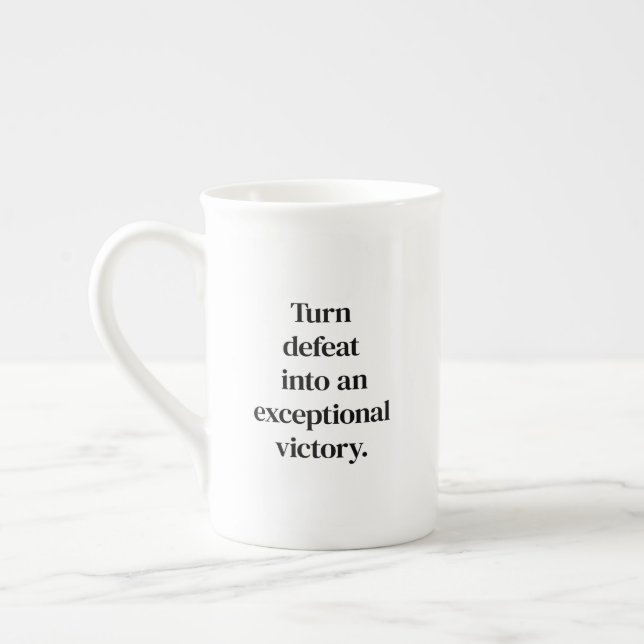 Exceptional Victory Speciality Mug (Left)