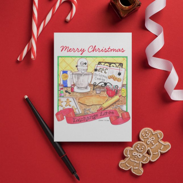 Exchange Love Christmas Card (Creator Uploaded)