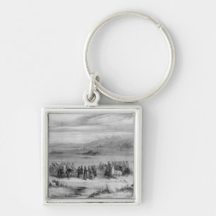 Exchange of prisoners by the Bishop of Algiers Key Ring
