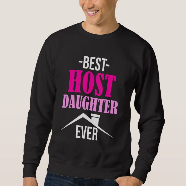 Exchange Student Foreign Host Family 10 Sweatshirt (Front)