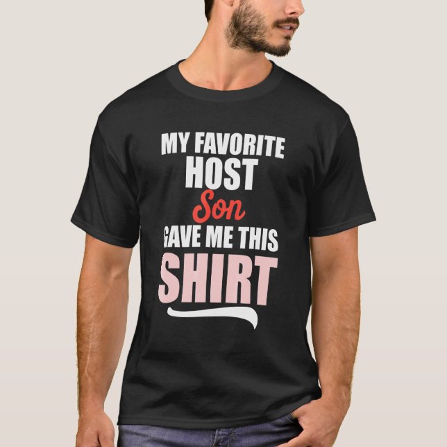 Exchange Student Foreign Host Family 1 T-Shirt (Front)