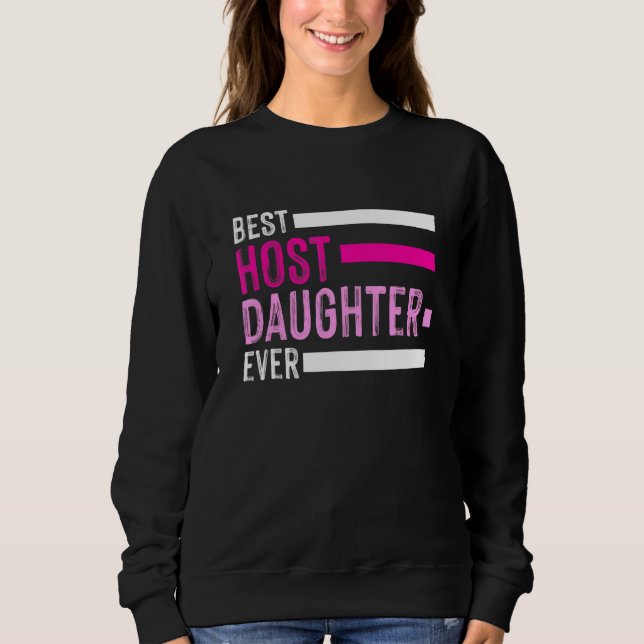 Exchange Student Foreign Host Family 2 Sweatshirt (Front)