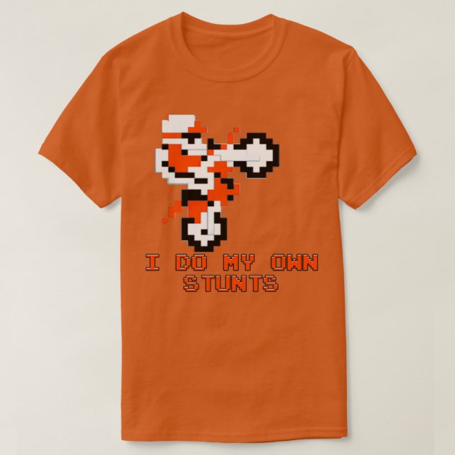 excitebike stunts  T-Shirt (Design Front)