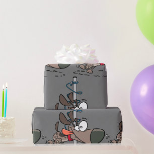 Excited Dog Wrapping Paper