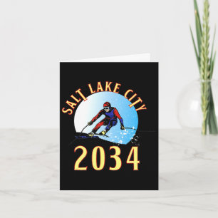 Excited for 2034 for salt lake city utah card