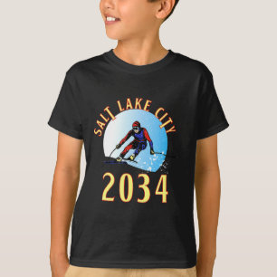 Excited for 2034 for salt lake city utah T-Shirt