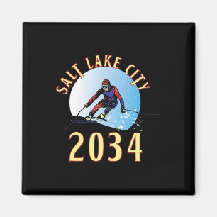 Excited For 20&#; For Salt Lake City Utah Magnet