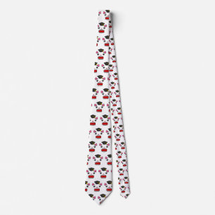 Excited Graduation Cat Tie