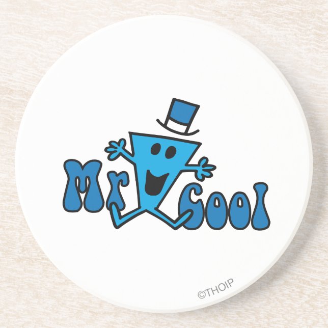 Excited Mr. Cool Jumping For Joy Coaster (Front)