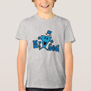 Excited Mr. Cool Jumping For Joy Tri-Blend Shirt