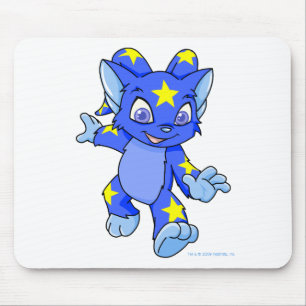 Excited Starry Acara Mouse Pad