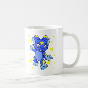Excited Starry Acara with star burst Coffee Mug