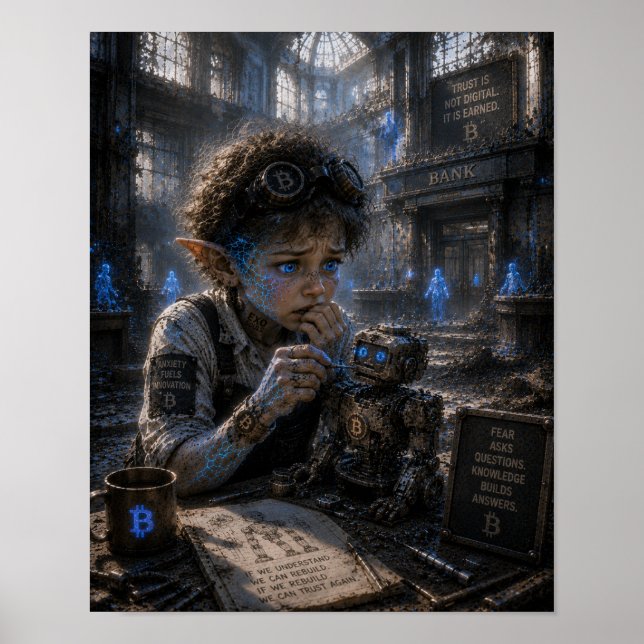 Excitement / Robotics Technician / Bank Poster (Front)