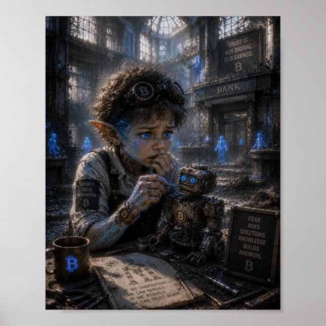 Excitement / Robotics Technician / Bank Poster (Front)