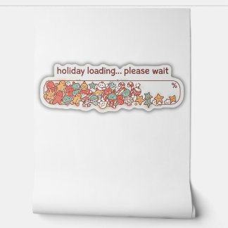 Exciting Christmas Holiday Loading Progress Bar Wallpaper