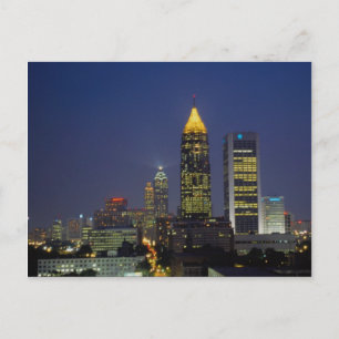 Exciting nightlife, Atlanta, Georgia, U.S.A. Postcard