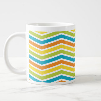 Exciting Zigzag Stripes Mug Design