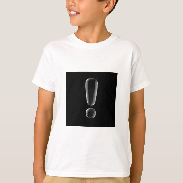 Exclamation Excitement Kids Tee (Front)