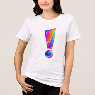 Exclamation Front Question Back Graphic Tee