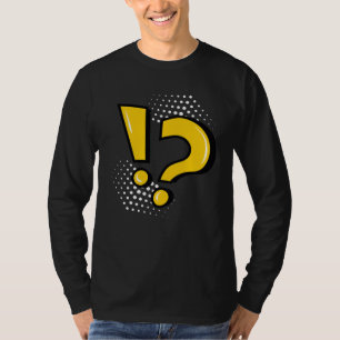 Exclamation Mark Question Mark Punctuation Mark Sc T-Shirt