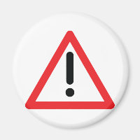 exclamation mark traffic icon