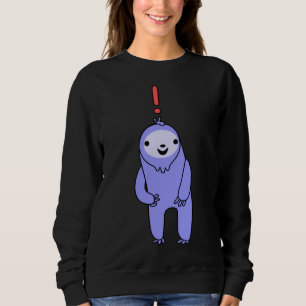 Exclamation Point Sloth Sweatshirt