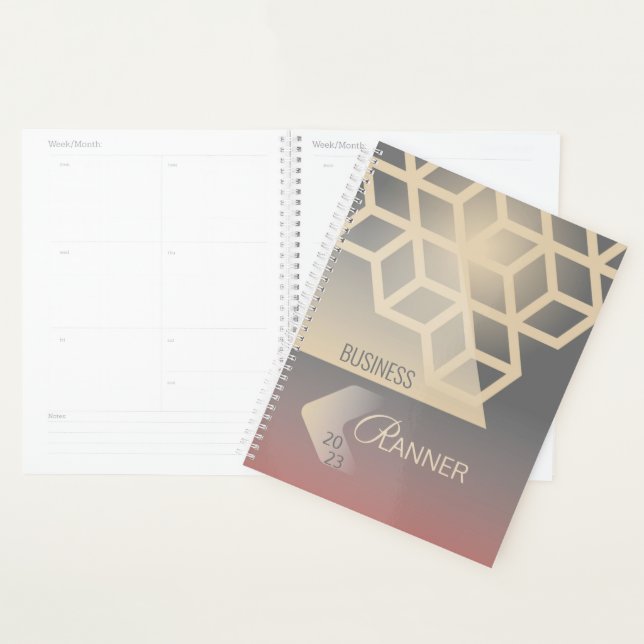 Exclusive elegant business planner (Display)