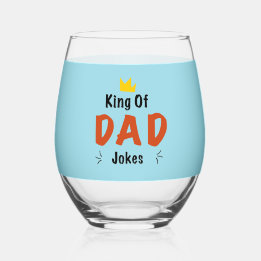 Exclusive Father's Day Collection Stemless Wine Glass