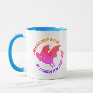 Exclusive Francis (the Fruit Bat) Colour Design Mu Mug