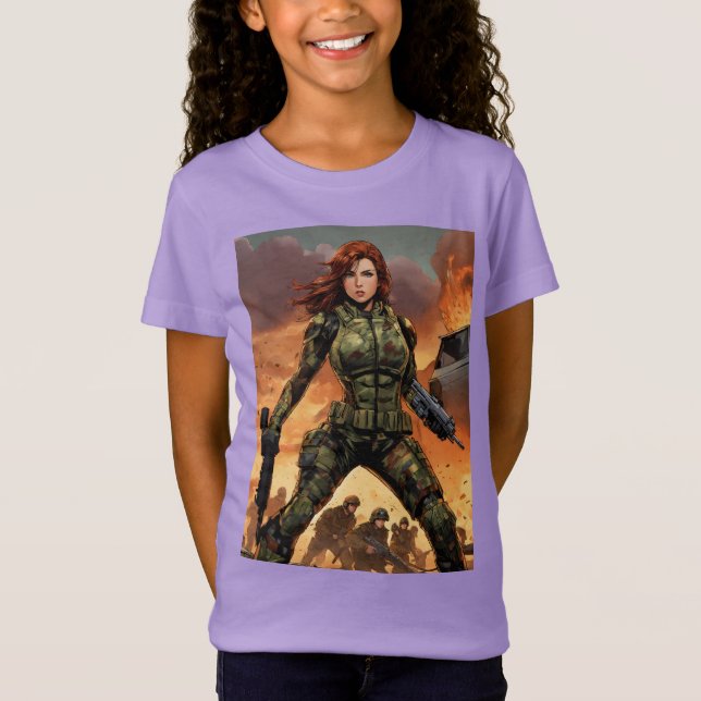 Exclusive G.I. Joe Scarlett T. Shirt (Front)