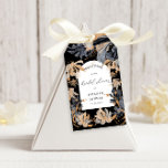 Exclusive Gold And Black Floral Bridal Shower Gift Tags<br><div class="desc">Our "Exclusive Gold And Black Floral Wedding" collection features airy watercolor black and gold flowers and ample foliage. Coupled with an elegant script which is ready for your personalisation making it a chic and modern wedding collection. Check our store for more matching items.</div>