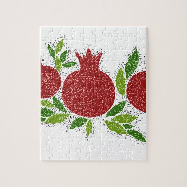 Exclusive jewish israeli design made in Jerusalem Jigsaw Puzzle (Vertical)