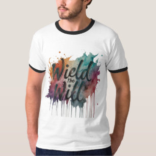 EXCLUSIVE NEW DESIGN SLOGAN WRITTEN T-SHIRT