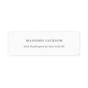 Exclusive Personal Classical Black White