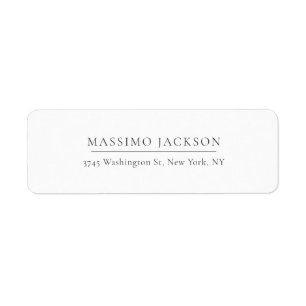 Exclusive Personal Classical Black White