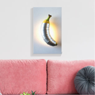 Exclusive Premium Duct tape banana Canvas Print