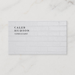 Exclusive Special Light Grey Wall Plain Trendy Business Card