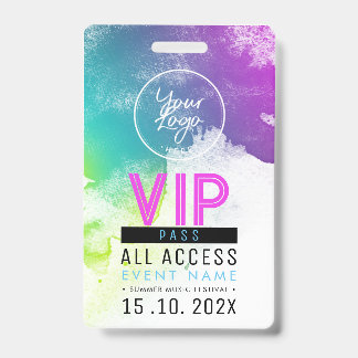 Exclusive VIP Access Event ID Badge