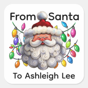 Exclusively From Santa Sticker