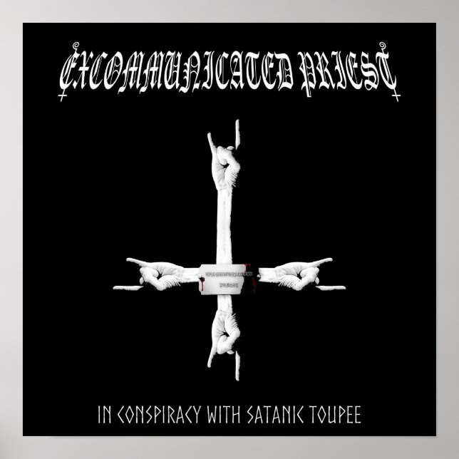 Excommunicated Priest "In Conspiracy" Poster (Front)
